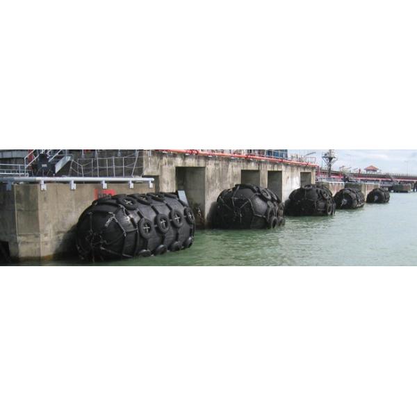 2m 3m 4meter Pneumatic Marine Rubber Fender with Tire Chain
