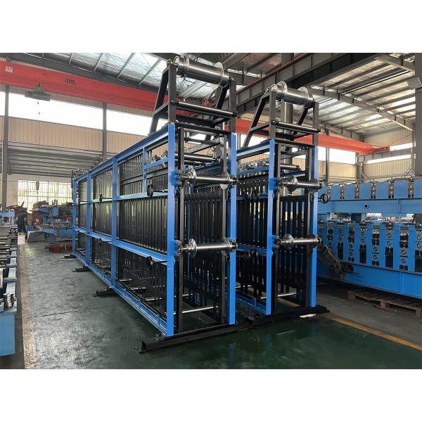 40-50m/Min Solar 10 Stations In Line Punching C Purlin Roll Forming Machine
