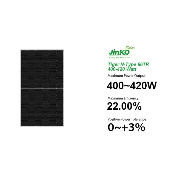 400W 405W Jinko Solar Panel 410W 415W 420W Shingled Solar Module Full Black