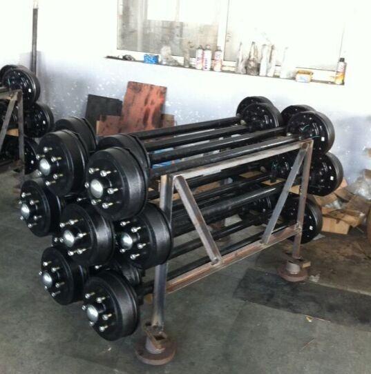 Light Duty Agricultural Utility Trailer Axles With / Without Brake Type Optional