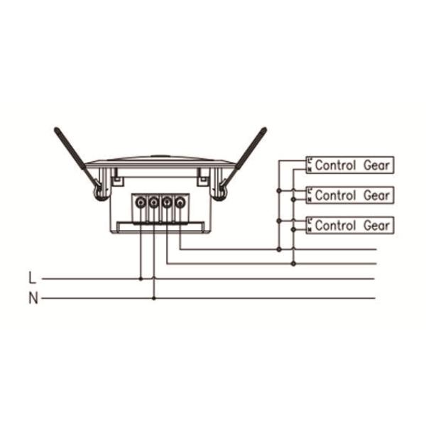 On / Off Function / Flush Mounted Version Microwave MSA001 for LED Panel & Down Light