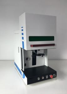 China 30 Watt Laser Marking Equipment , Air Cooling Laser Engraving Machine For Metal on sale