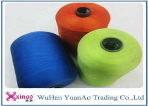China Spun High Tenacity Polyester Yarn , Colorful High Strength  Spun Yarn for Sewing on sale