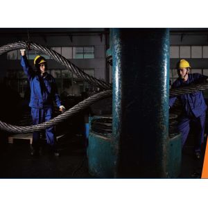 Buy cheap 150mm Multi Wire Rope Sling Assembly , 5:1 Cable Laid Sling product