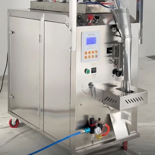 500W Automatic Paste Packing Machine 20cm Film Width Vertical Packaging Machines High Accuracy