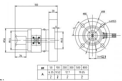 Static Torque Measure Alloy Steel Load Cell IN-NJ-K