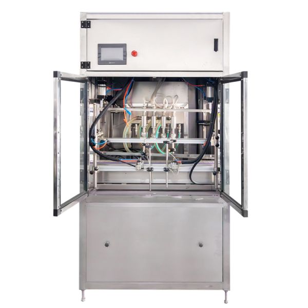 PLC 316L Automatic Liquid Filling Machine Olive Oil Bottling Equipment