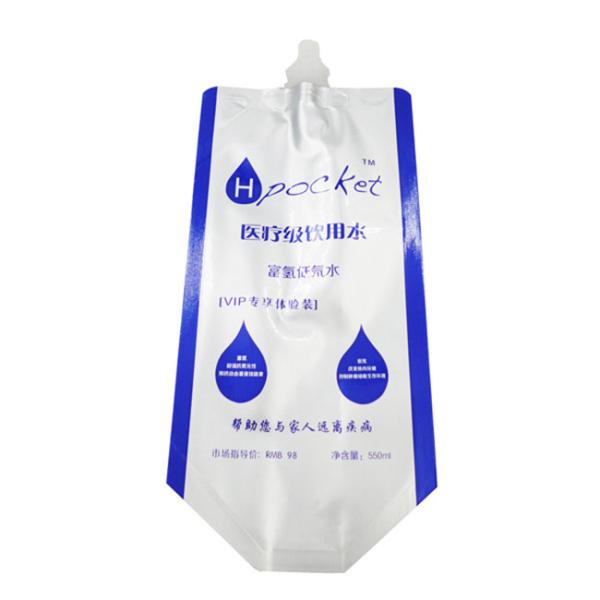 Liquid bag Foil inner bag Self-supporting bag with suction nozzle