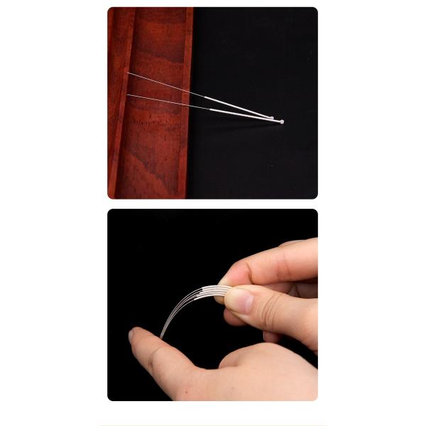 Different Sizes Massage Odm Disposable Acupuncture Needles Silver Plating Sterile