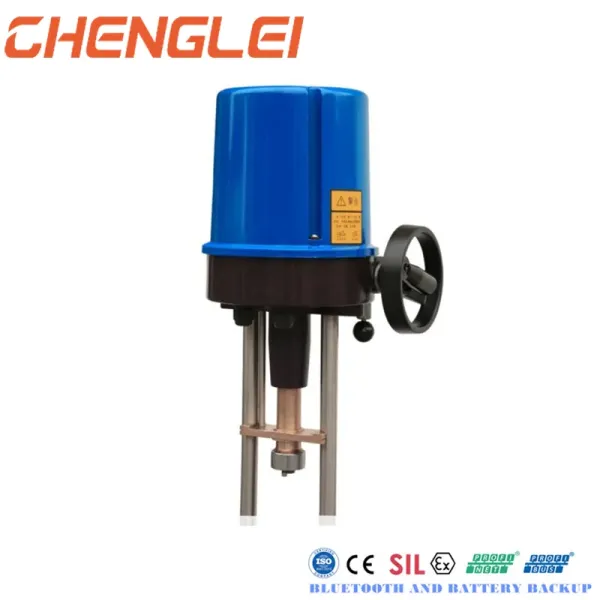 IP65 Rated Electric Linear Actuator with Max Thrust 10000N and Standard Stroke 250mm for Spherical Valve