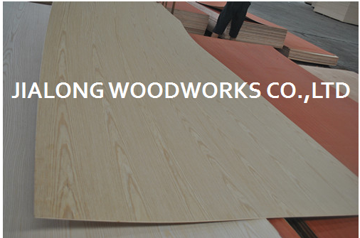 White American Ash Sliced Veneer Crown Cut Wood Veneer Sheet For Cabinets