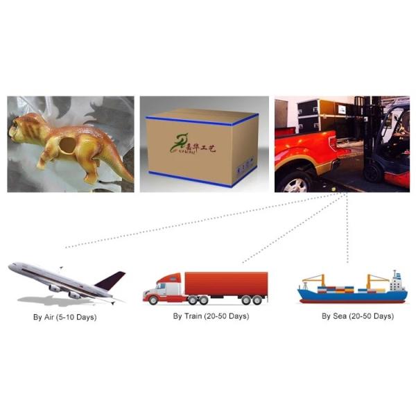 Light Realistic Dinosaur Puppet , Customized Realistic Dinosaur Hand Puppet