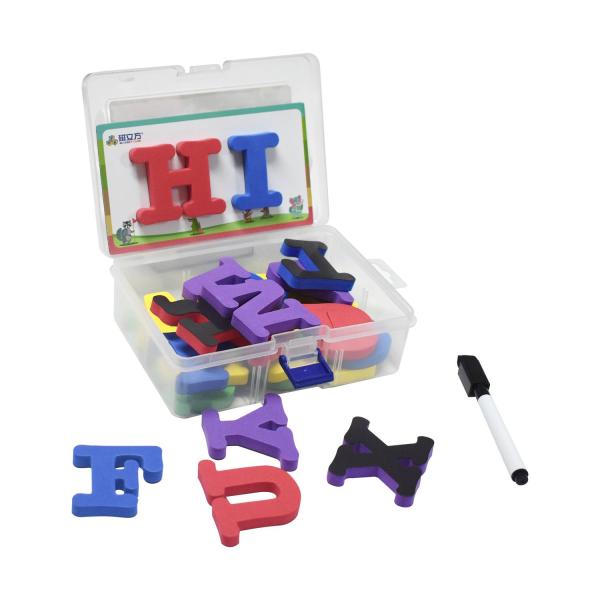 Small Size Educational Learning Products EVA Magnetic Letter Set