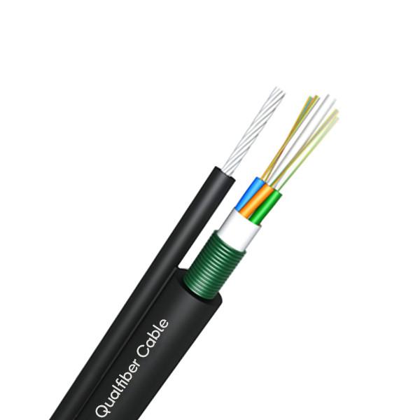 Quality GYTC8S Figure 8 Self Supporting Fiber Optic Cable Installation 24~144 Cores for sale