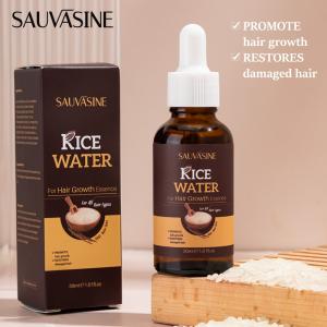 China MSDS Rice Water Hair Growth Products Serum 30ml Hair Care Loss Treatment on sale