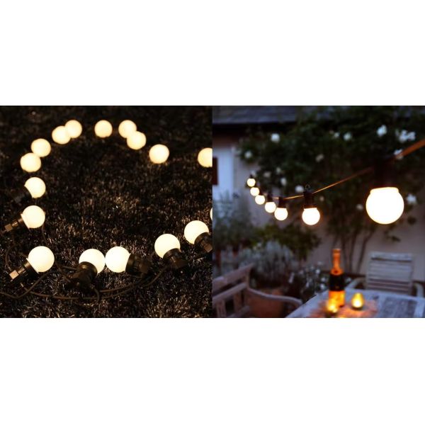 360 Degree RGB Pixel Light Bulb Dynamic Colorful DMX 50mm Pixel Bulb String Light