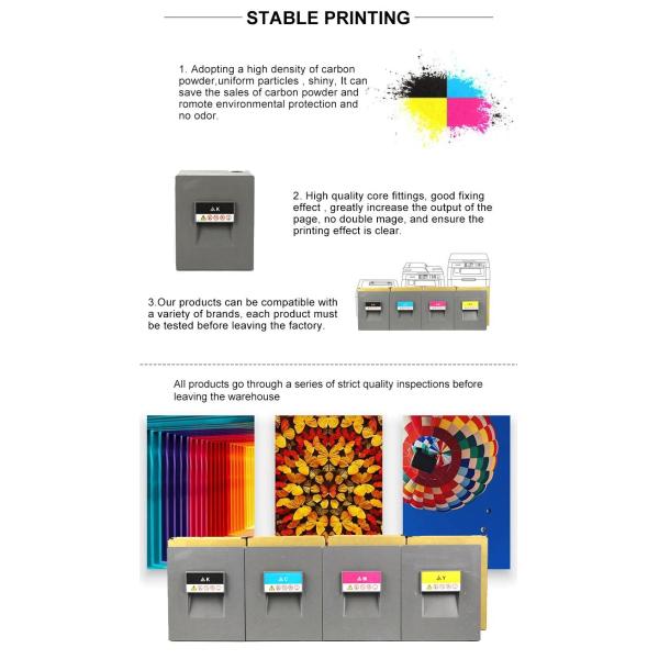 ISO Certified Ricoh Toner Cartridge for Ricoh MPC8002/6502 with 29000 Page Yield and 0.7% Defective Rate