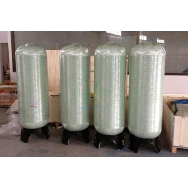 RO FRP Sealed Reverse Osmosis Water Storage Tank 0.25M3 - 200M3 With Blue / Nature White