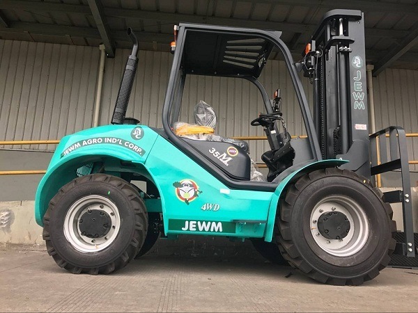 Carretilla Elevadora 4X4 3.5ton 4WD Rough Forklift