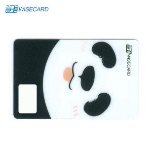 Buy cheap Embossed Number Contactless Credit Card Pvc Plastic Double Side ISO14443 product