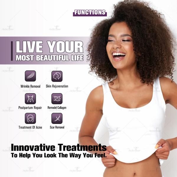 12/24/40/Nano Tip Acne Removal Rf Microneedling Machine For Scar Reduction And Skin Rejuvenation