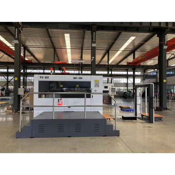 MY1300 Carton Box Makling Machine Semi - Automatic Creasing & Die Cutting