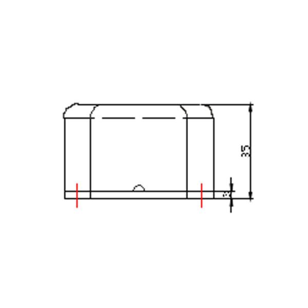 Automobile Triaxial Acceleration Sensor , Accelerometer Impact Sensor