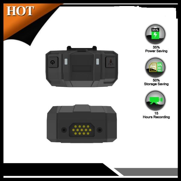 3100 MAH Battery Police Body Cameras , Video Format Wifi Body Camera