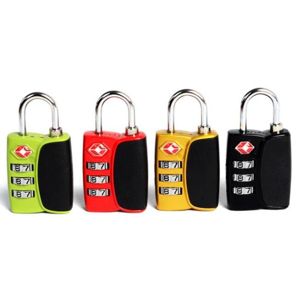 TSA digit lock & pad lock PC material TSA travel lock& Fashion Design Tsa Luggage Lock& Tsa Bag Number Lock