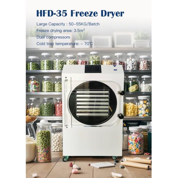 Commercial 50kg Vacuum Freeze Dryer Machine Food Lyophilizer Freeze Dryer Vacuum Dryer Machine