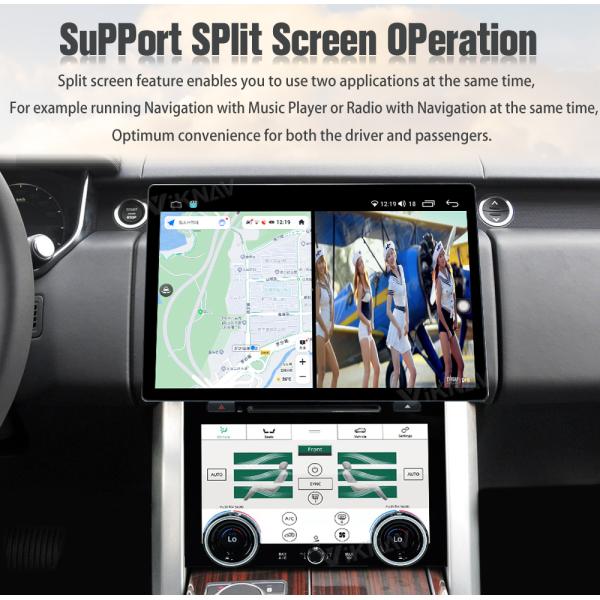 Viknav Car Radio For Range Rover Vogue L405 (2013-2017) 13.6 inch With AC panel Upgrade Multimedia Player Navigation