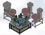 Full Automatic Bottle Cap Screwing Machine With PLC Control System