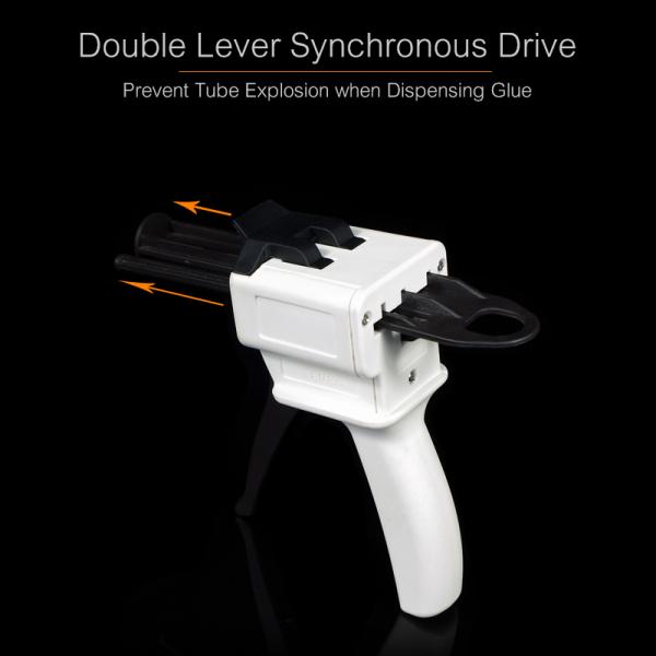 50ml 4:1 10:1 Dental Manual Silicone Impression Material Dispenser Silicon Gun Light Body Injection Gun