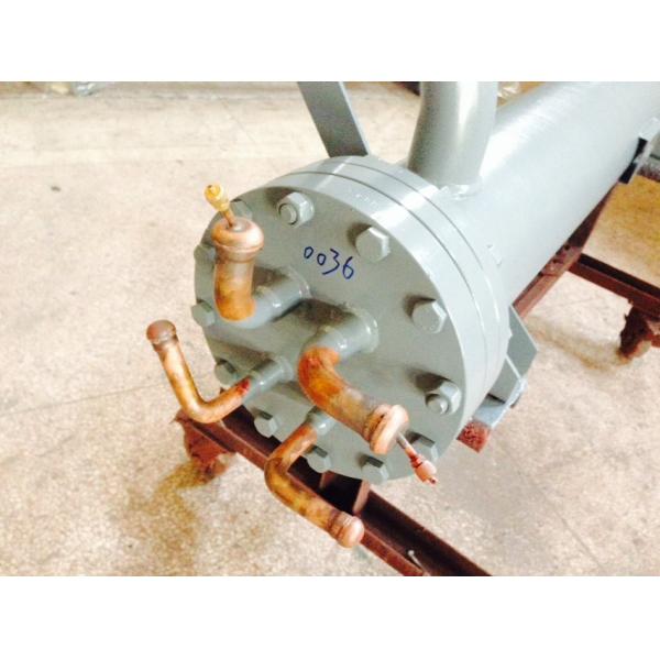 Industrial Chiller Shell And Tube Heat Exchanger Evaporator Four Main Tube Type