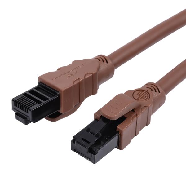 4P SFTP/FTP Antifreeze Flexible Soft Cat6 Cat6A Outdoor Cable Engineering Level UTP Cat6a Network Cat6A Cable 24awg
