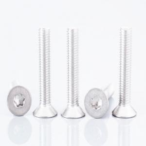 Buy cheap Coarse Thread Stainless Steel Flat Socket Cap Screw Various Sizes product