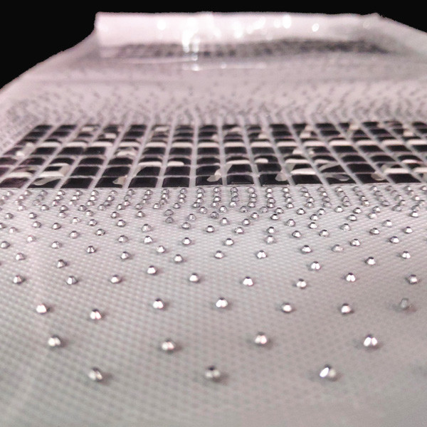 Handmade Rhinestone Patches Iron On , Make Custom Patches Customized Logo