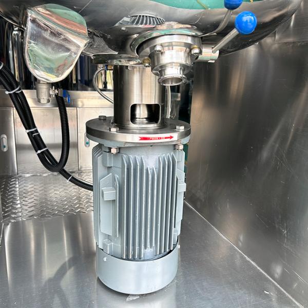 Cosmetic Cream Lotion Vacuum Homogenizer Emulsifying Mixing