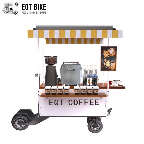 Quality Cargo Scooter Wear Resistance Bicycle Coffee Cart With Remote Key for sale
