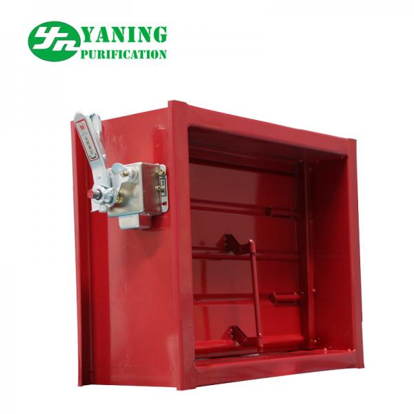 Quality Mechanical Switch Red Aluminum Return Air Grille With Adjustable Opposed Blade Damper for sale