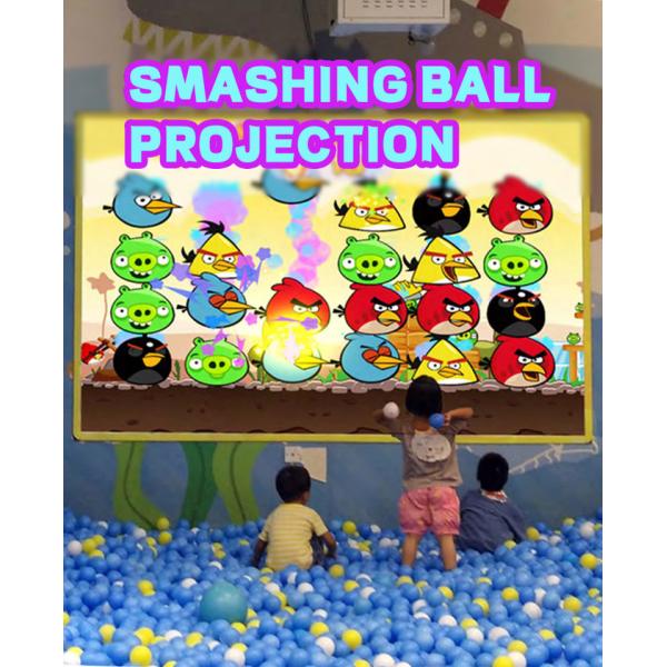 15pcs AR Children Interactive Projector Games AR Magic Ball Interactive Projection Wall Game