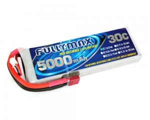 Buy cheap Fullymax 7.4V 5000mAh 2S 30C Lipo Battery with DEANS/T-Plug for RC nitro Cars Rc Helicopters product