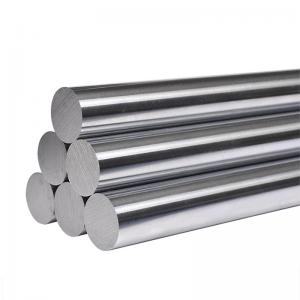 China 201 301 302 Polished Stainless Steel Rod Bar Round Astm A276 SS304 316 430 904 on sale