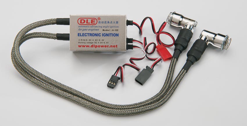 Dle 60cc Twin Uav Engine With 14v180w Power Generator System