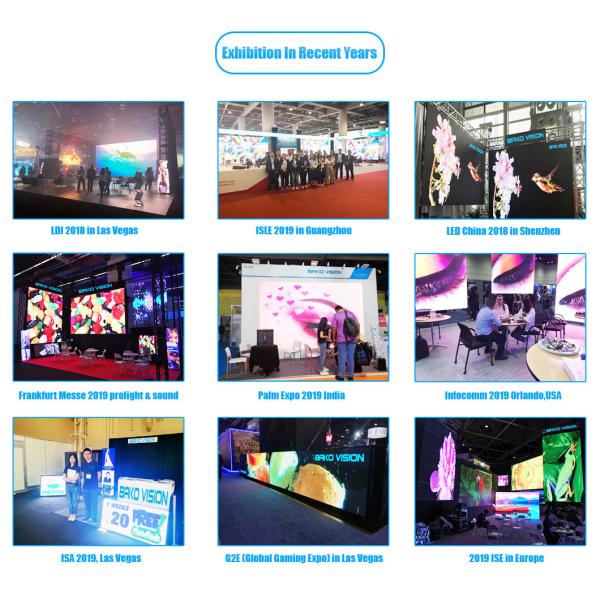 SMD2121 4000Pixels/Sqm Indoor Fixed LED Display For Advertising