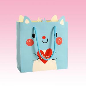 China custom OEM / ODM recycled cute paper bag size supplier for christmas on sale
