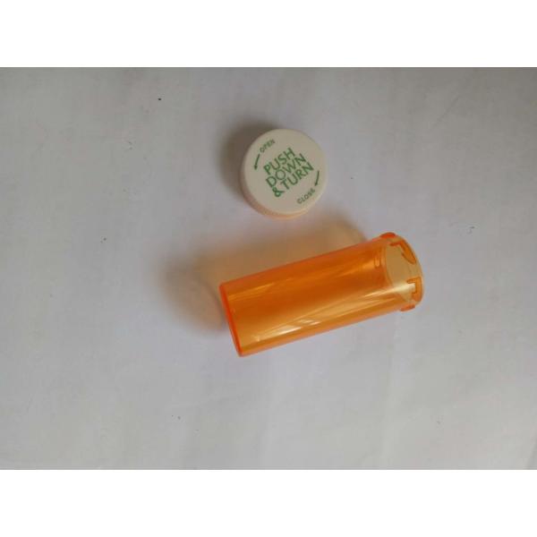 Odorless Seal Child Proof Plastic Bottles Blocking UV Rays With FDA Certification