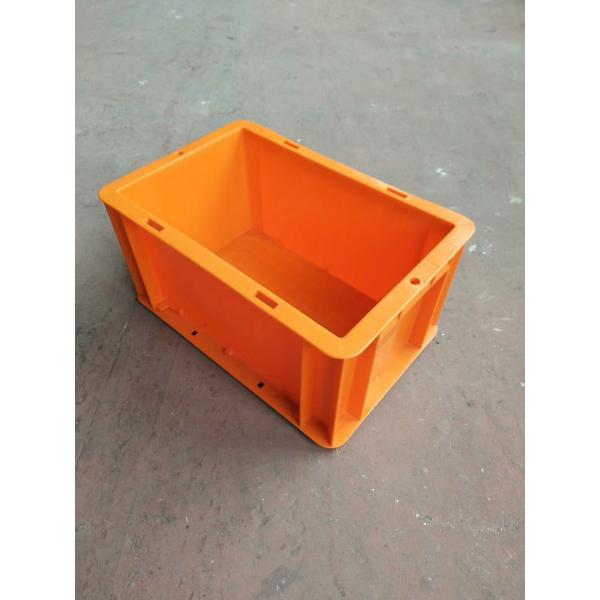 Orange Color Euro Stacking Containers 300*200 mm / Stackable Plastic Storage Containers