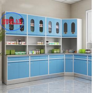 China Stainless Steel /Full Steel Frame Wall Mounted Hospital Clinic Furniture Medical Cabinet Price on sale