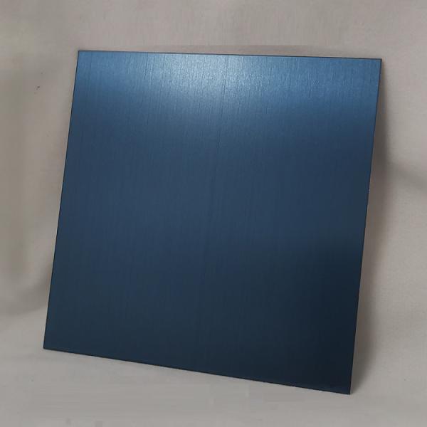 Brushed Finished Customized Color Plating SS Sheet Four Feet Hairline Stainless Steel Sheet